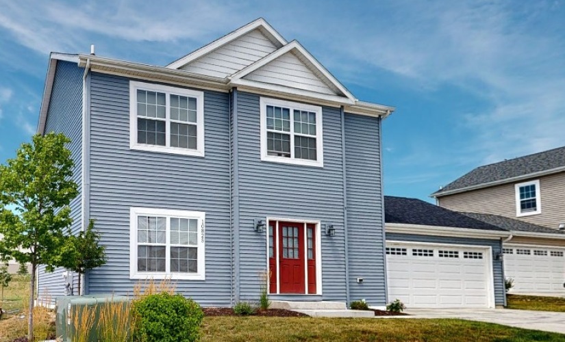 Tayber1 - 3 bedroom floorplan layout with 2.5 bathrooms and 1707 square feet